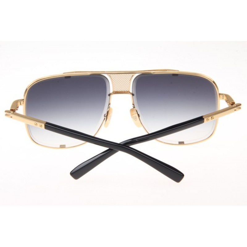 Dita Mach Five DRX2087A Sunglasses In Gold Gradient Grey