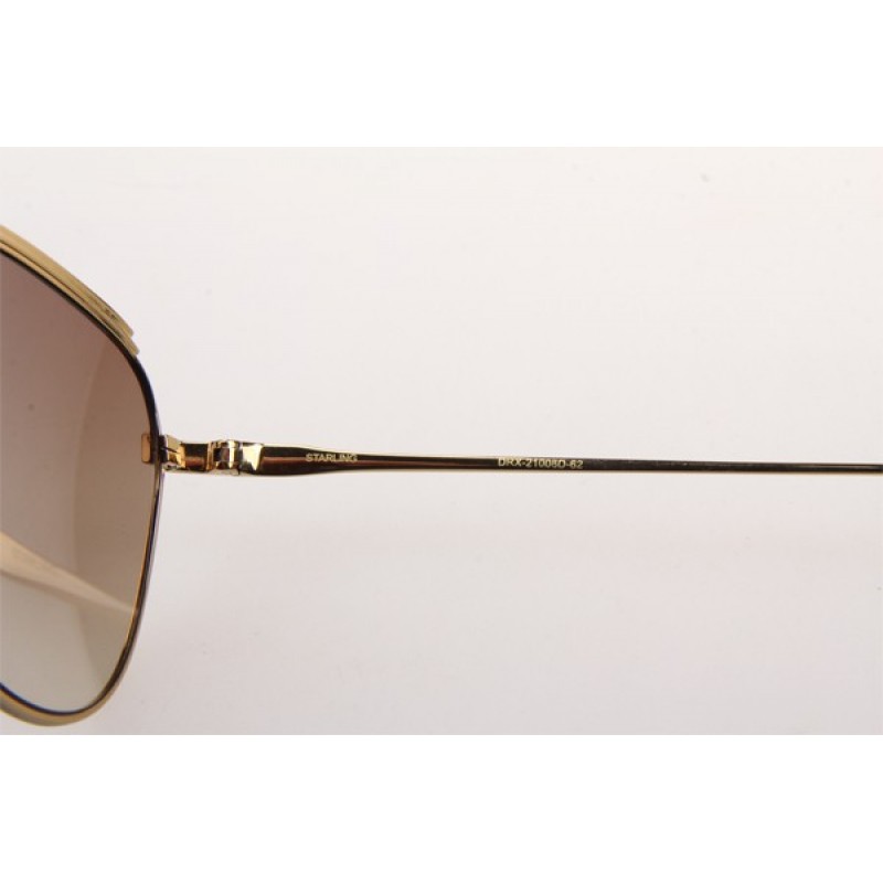 Dita STARLING Sunglasses In Gold Brown Gradient