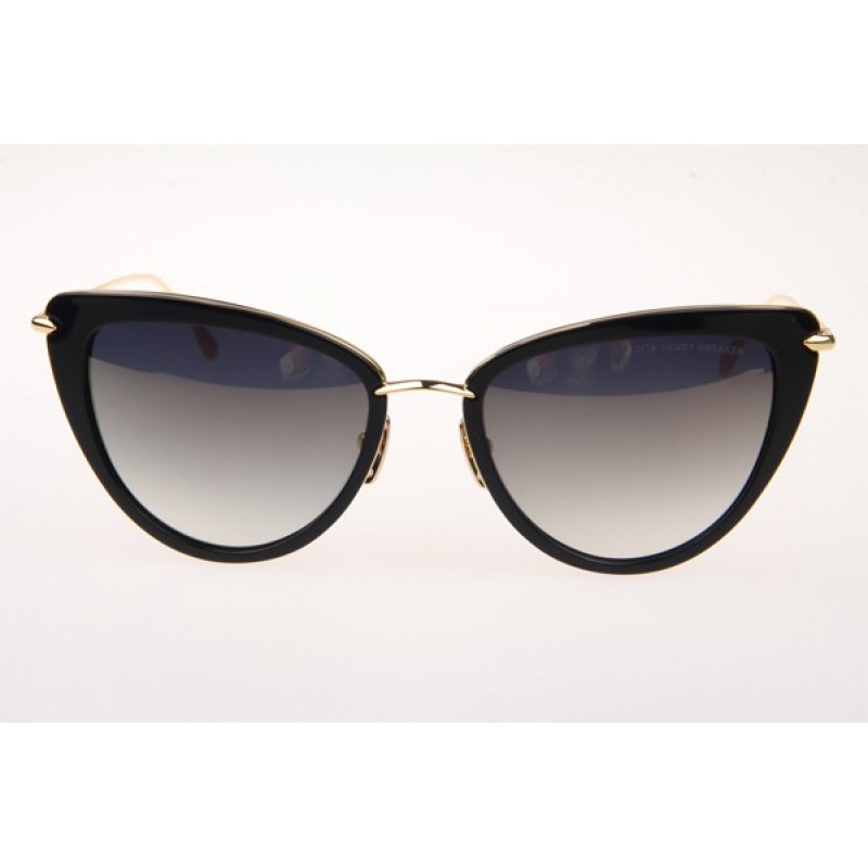 Dita Heartbreaker Sunglasses In Black with Mirror Lens