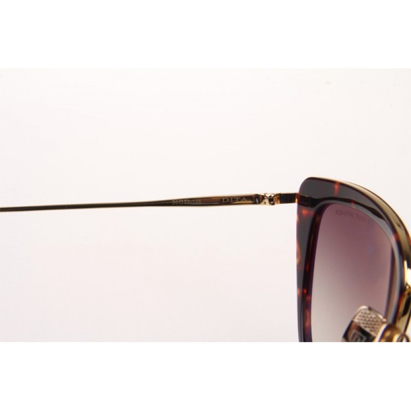 Dita Heartbreaker Sunglasses In Tortoise Brown Gradient