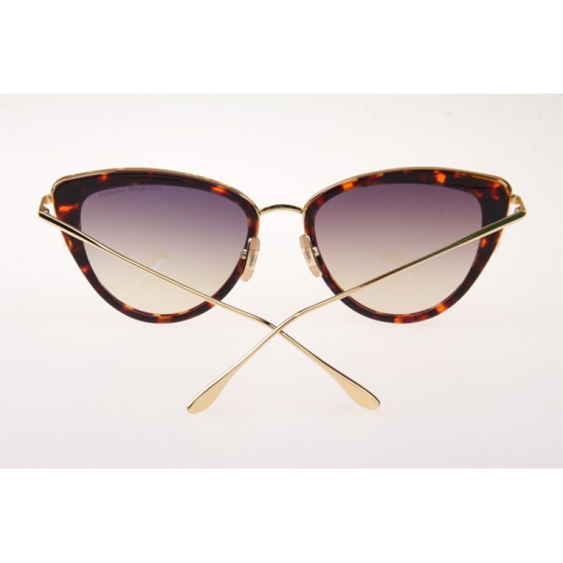 Dita Heartbreaker Sunglasses In Tortoise Brown Gradient