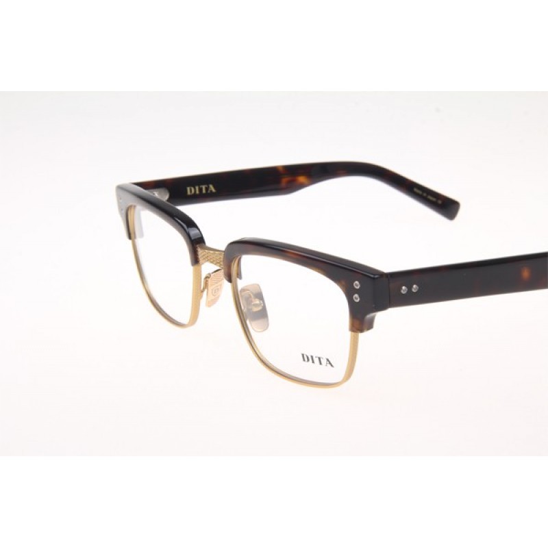 Dita Statesman Eyeglasses In Tortoise Gold