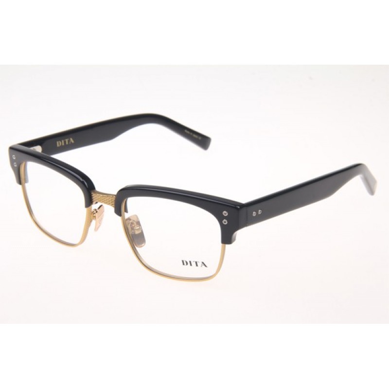 Dita Statesman Eyeglasses In Black Gold