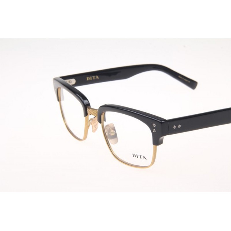 Dita Statesman Eyeglasses In Black Gold