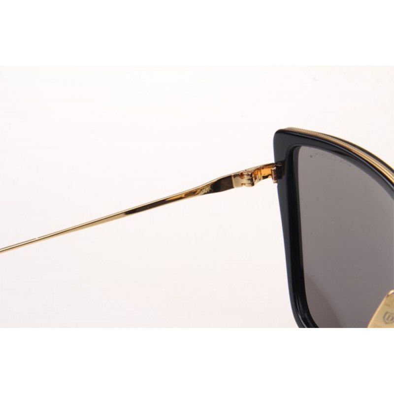 Dita Sunbird Sunglasses In Black With Mirror Lens