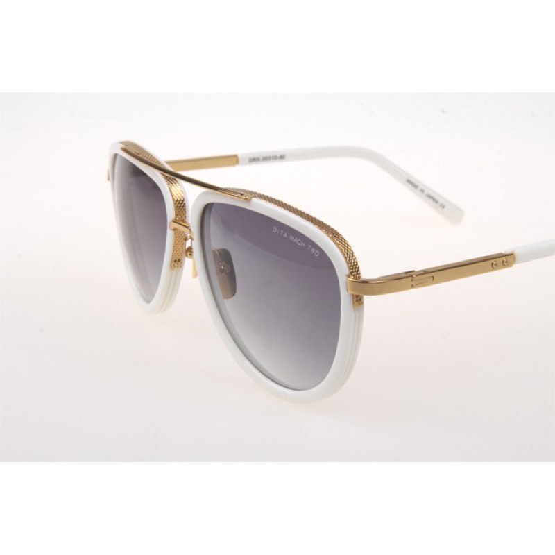 Dita MACH TWO Sunglasses In White