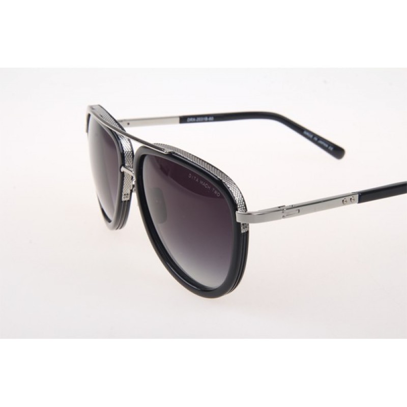 Dita MACH TWO Sunglasses In Black Silver