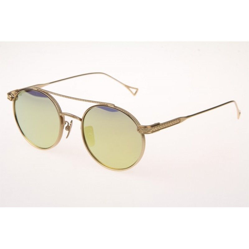 Dita T0828 Sunglases In Gold With Yellow Flash Len...