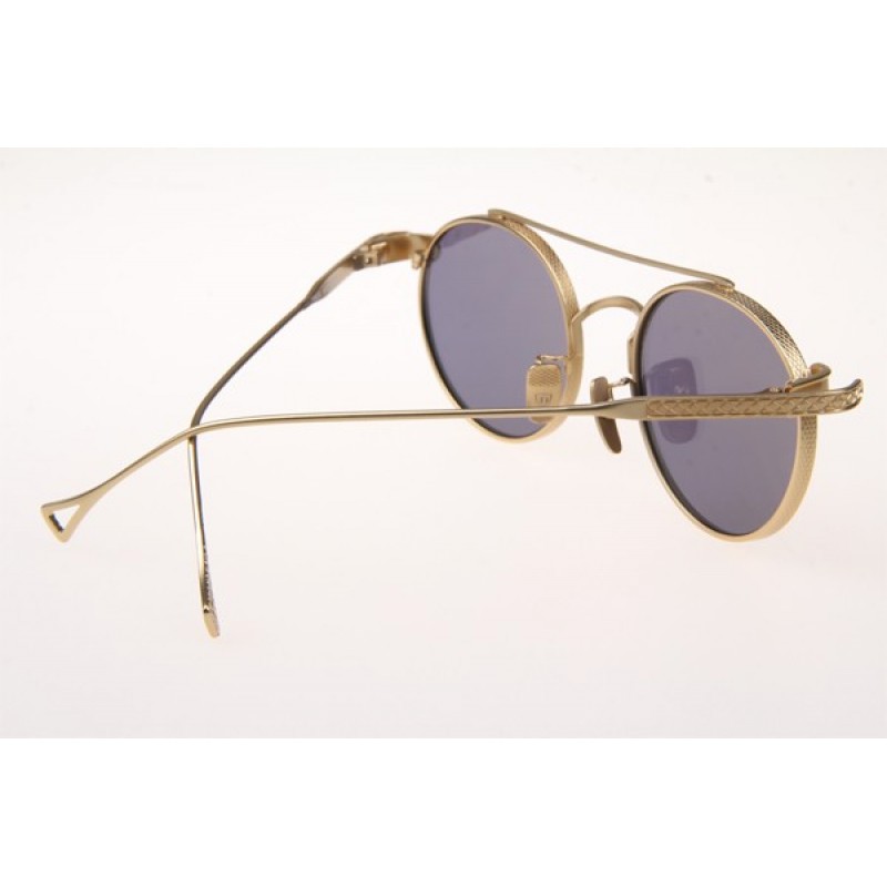 Dita T0828 Sunglases In Gold With Yellow Flash Lens