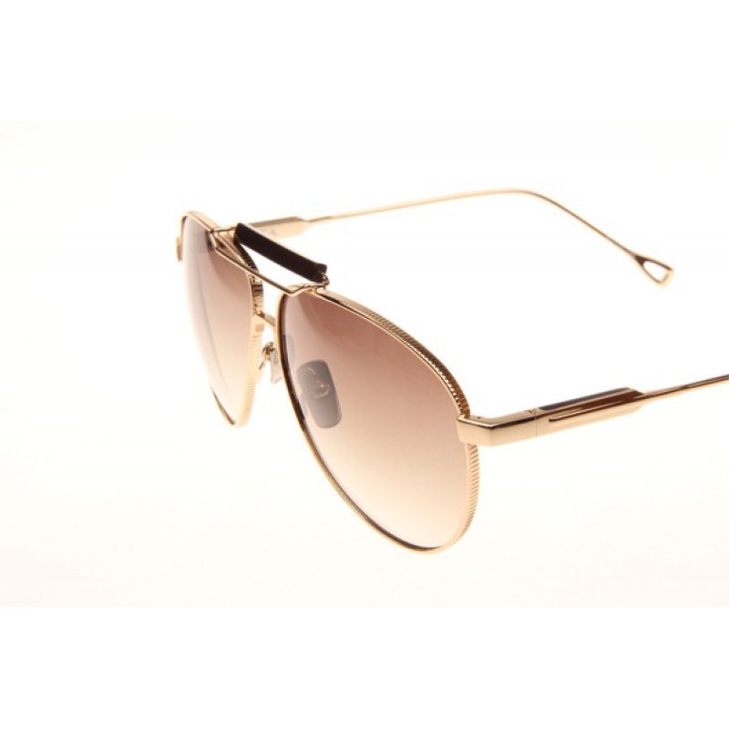 Dita Condor Sunglasses In Gold Gradient Brown