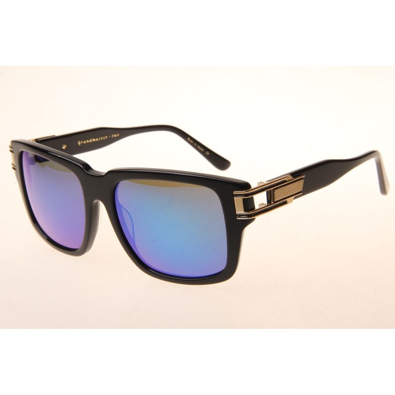 Dita Grandmaster Two DRX2009 Sunglasses In Black Gold Blue