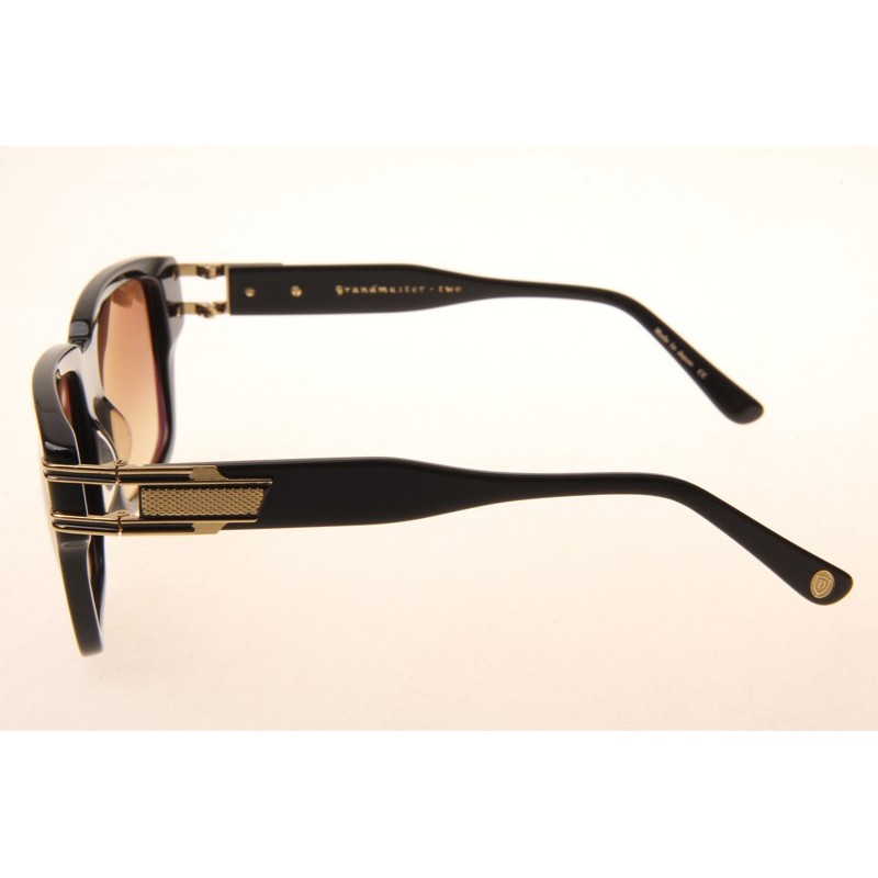 Dita Grandmaster Two DRX2009 Sunglasses In Black Gold Gradient Brown