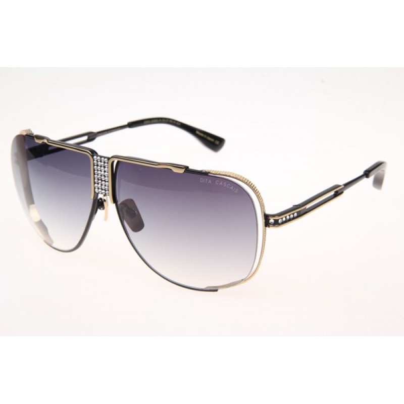 Dita Cascais DRX2065-A Sunglasses in Gold Black Wi...