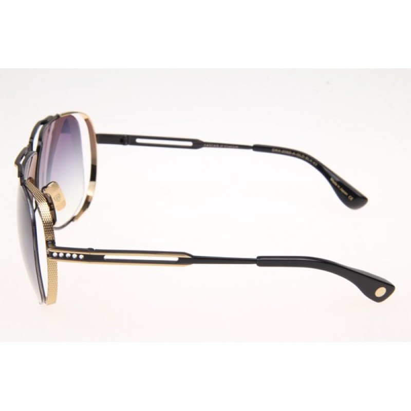 Dita Cascais DRX2065-A Sunglasses in Gold Black With Grey Lens