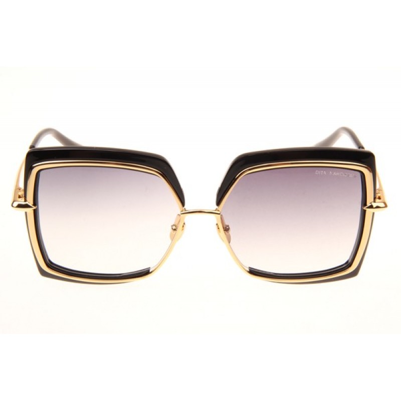 Dita Narcissus DTS503 Sunglasses In Black Gold