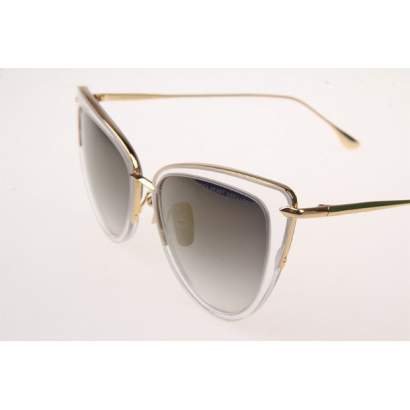 Dita Heartbreaker Sunglasses In Transparent