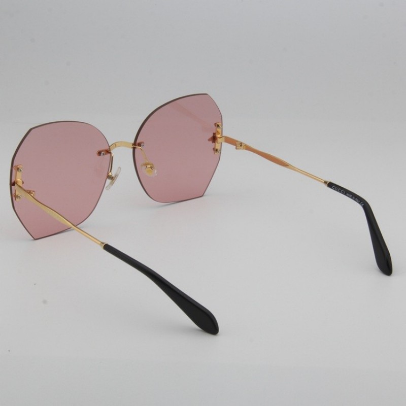 Gucci GG0242 Sunglasses In Pink