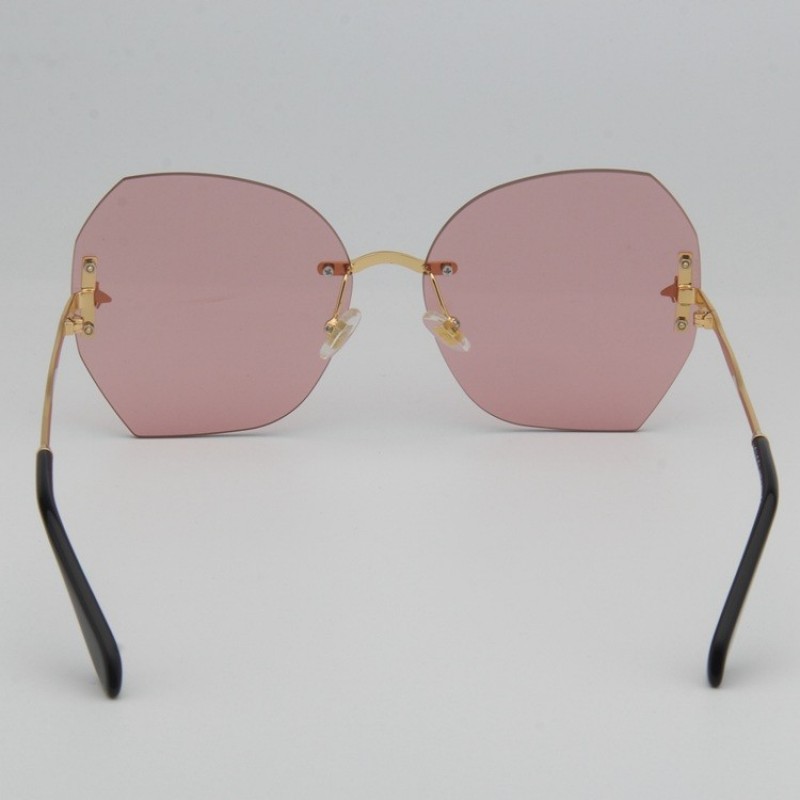 Gucci GG0242 Sunglasses In Pink