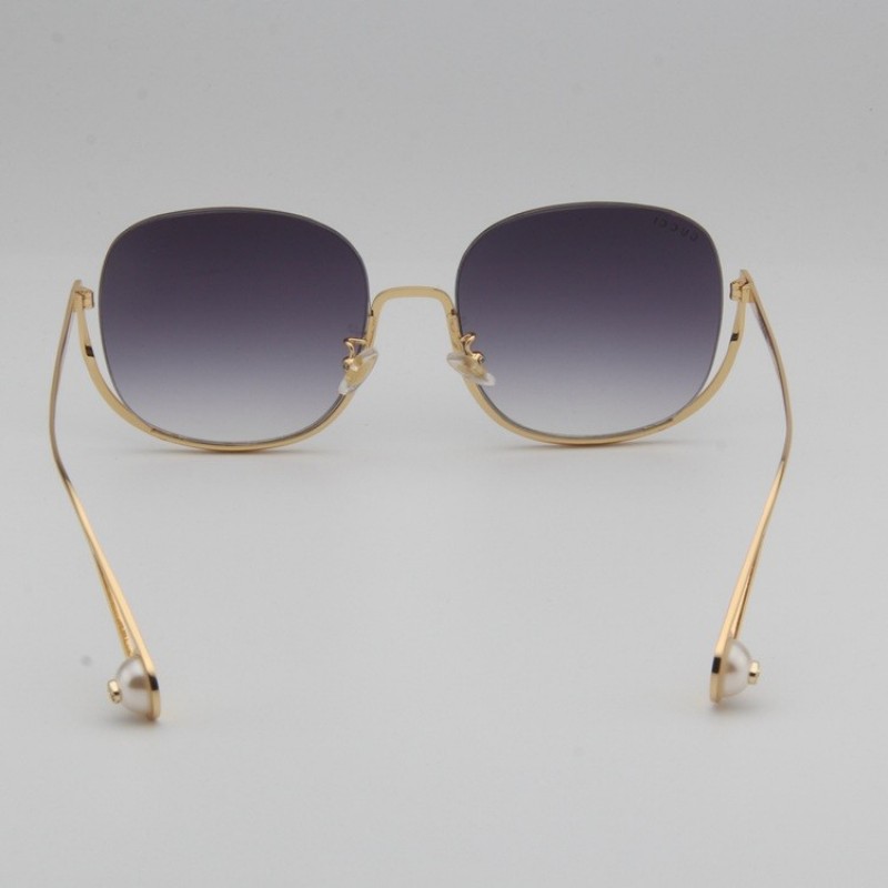 Gucci GG0366 Sunglasses In Gradient Grey