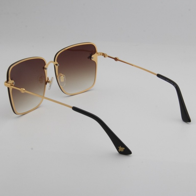 Gucci GG2200 Sunglasses In Coffee