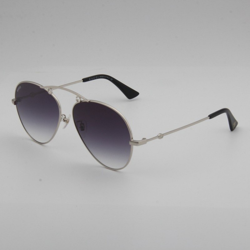 Gucci GG0223S Sunglasses In Coffee Pink Gradient G...