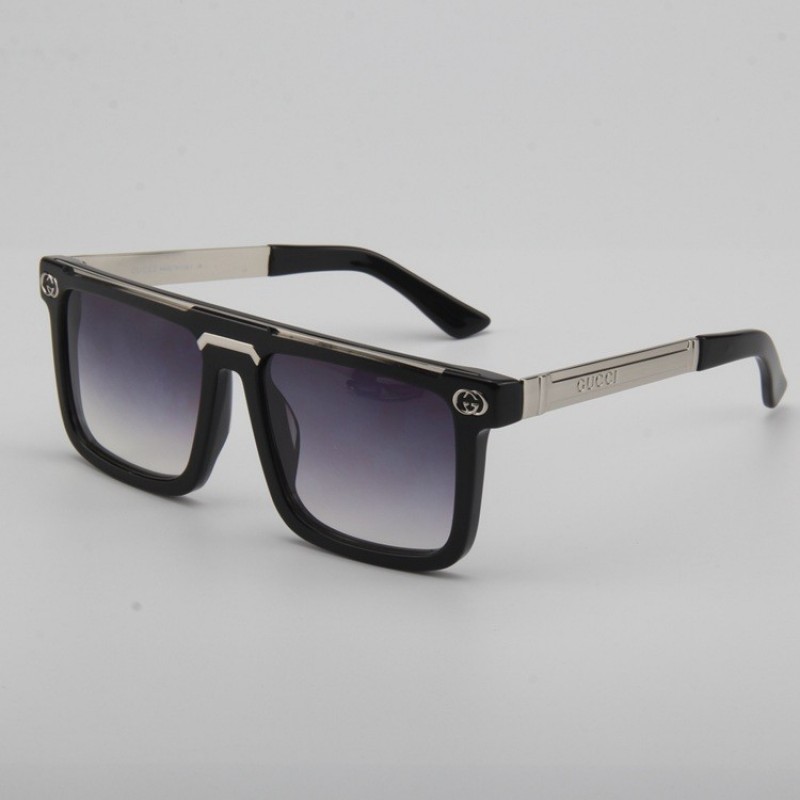 Gucci GG0078HX Sunglasses In Silver