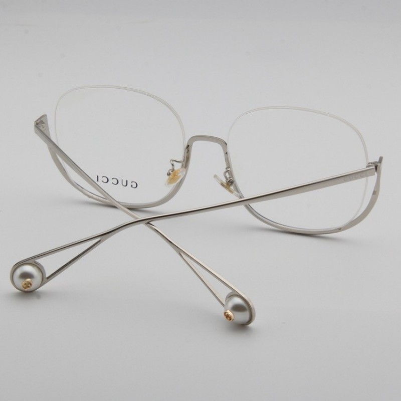 Gucci GG0366 Eyeglasses In Silver