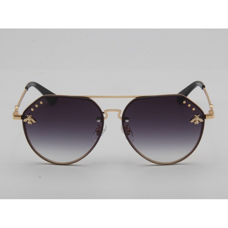 Gucci GG2268 Sunglasses In Black Gold