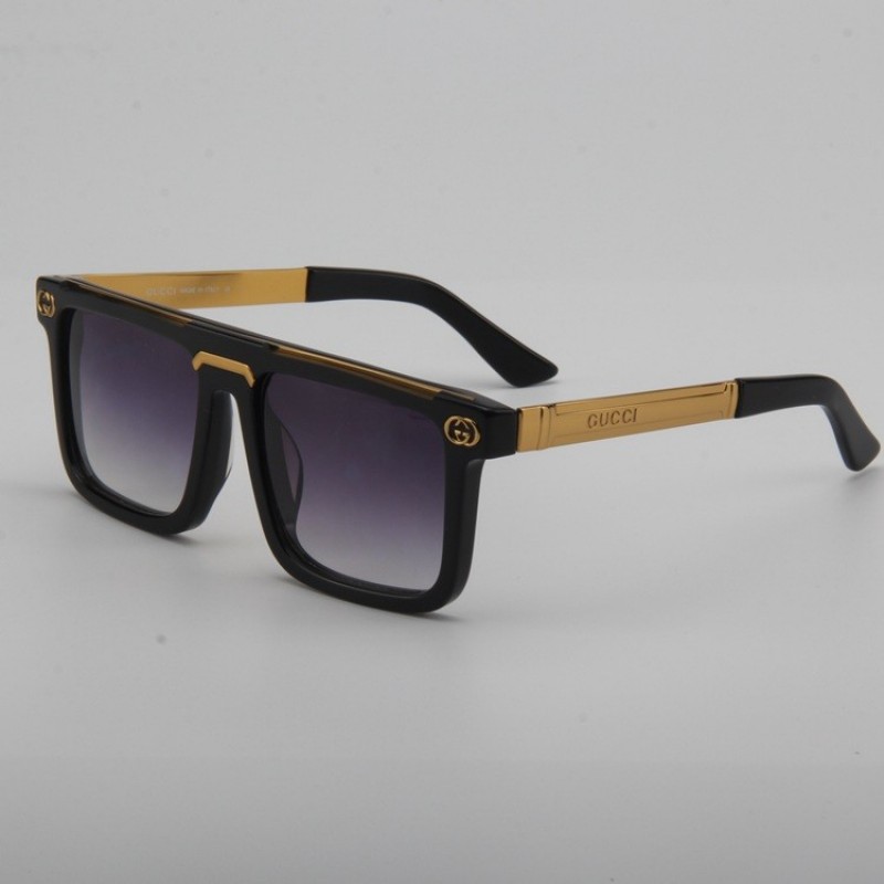Gucci GG0078HX Sunglasses In Gold