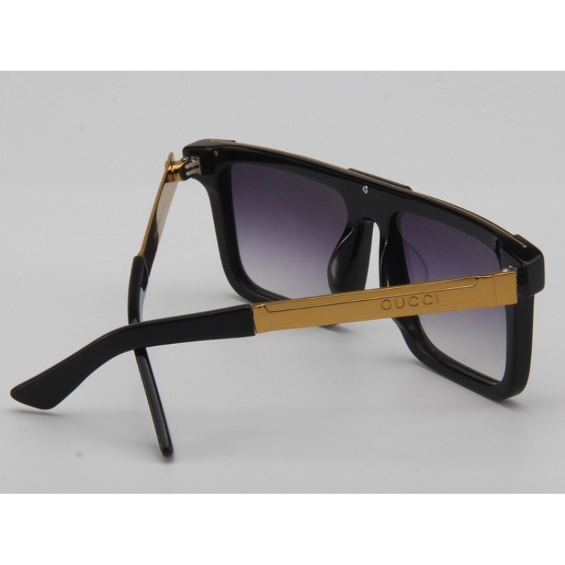 Gucci GG0078HX Sunglasses In Gold