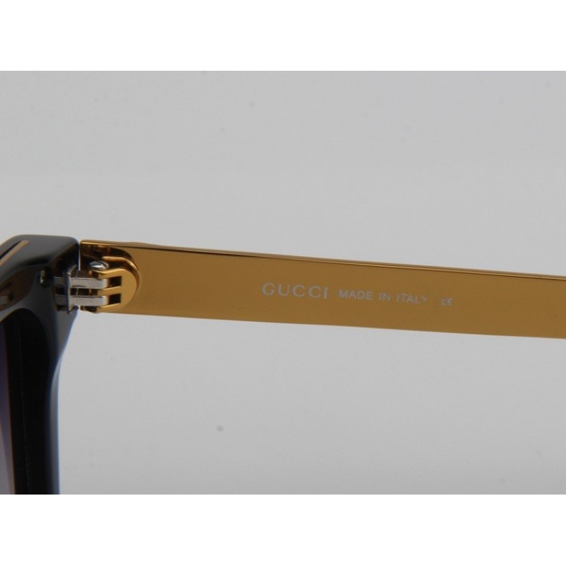 Gucci GG0078HX Sunglasses In Gold