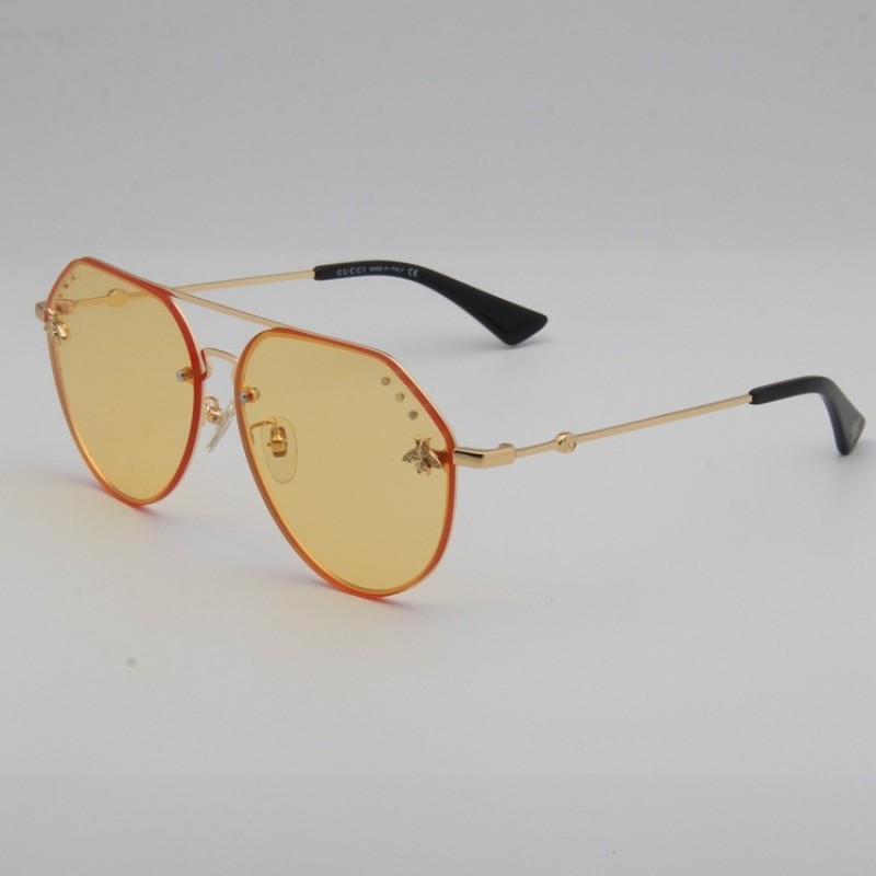 Gucci GG2268 Sunglasses In Gold