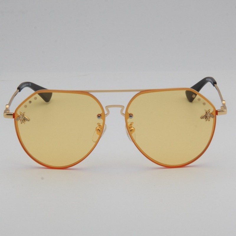 Gucci GG2268 Sunglasses In Gold