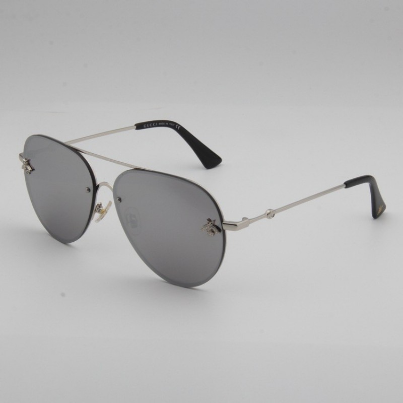 Gucci GG2201 Sunglasses In Silver