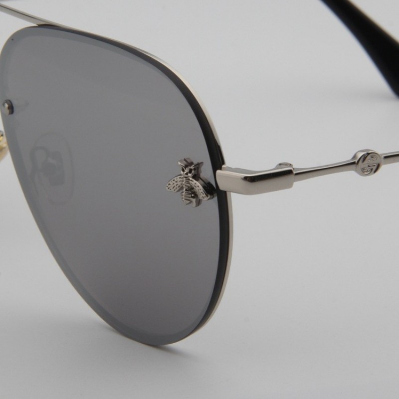 Gucci GG2201 Sunglasses In Silver