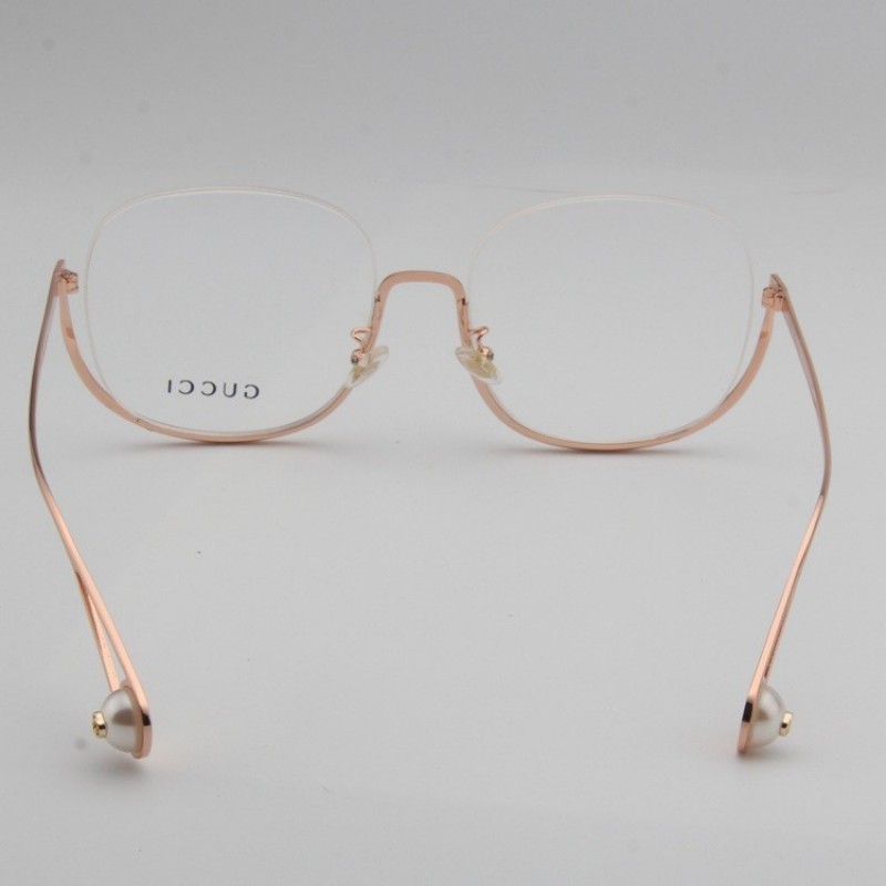 Gucci GG0366 Eyeglasses In Rose gold
