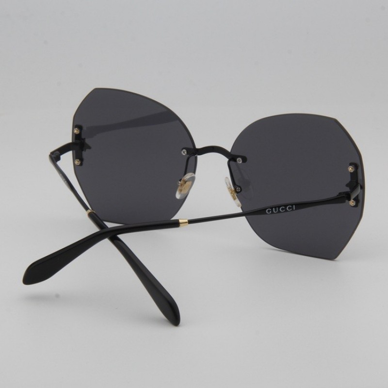 Gucci GG0242 Sunglasses In Black