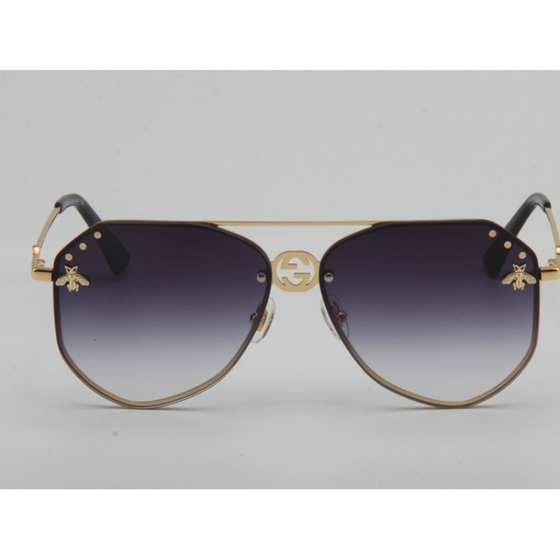 Gucci GG2269S Sunglasses In Grey Gold