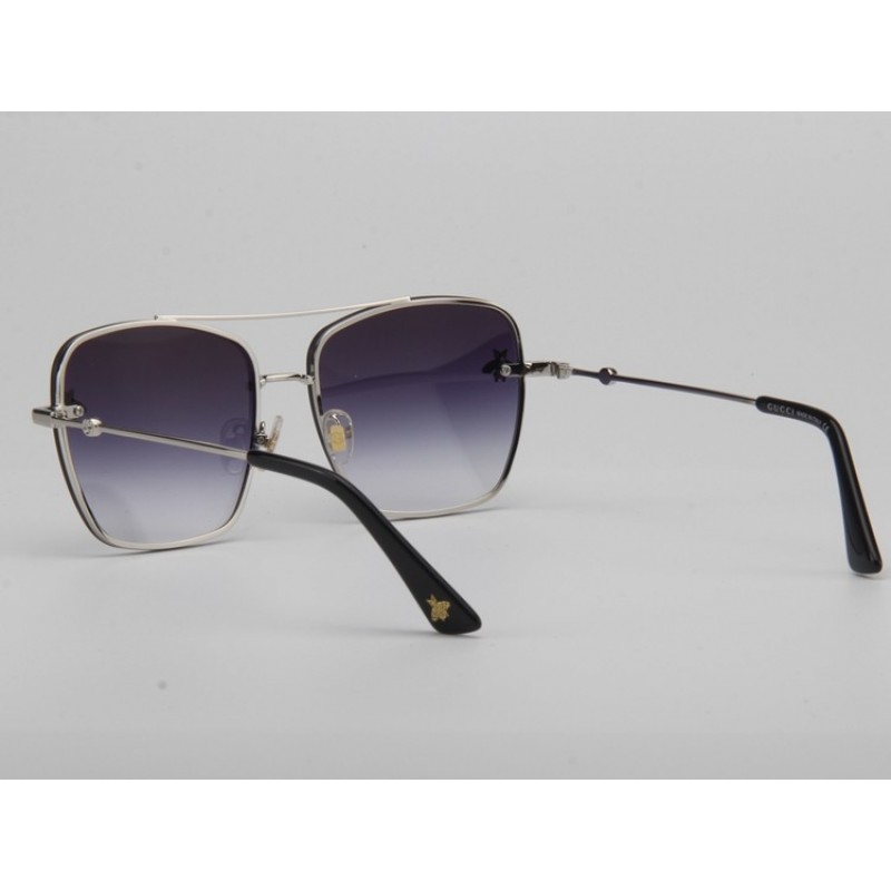 Gucci GG2205S Sunglasses In Grey Silver