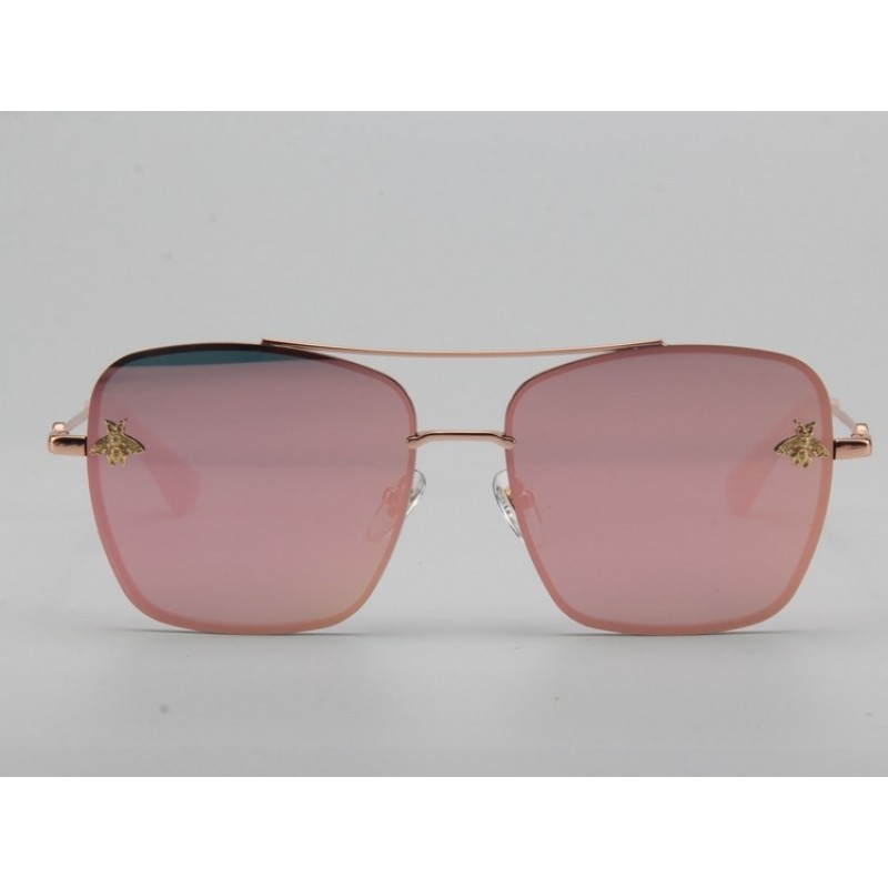 Gucci GG2205S Sunglasses In electroplate Pink