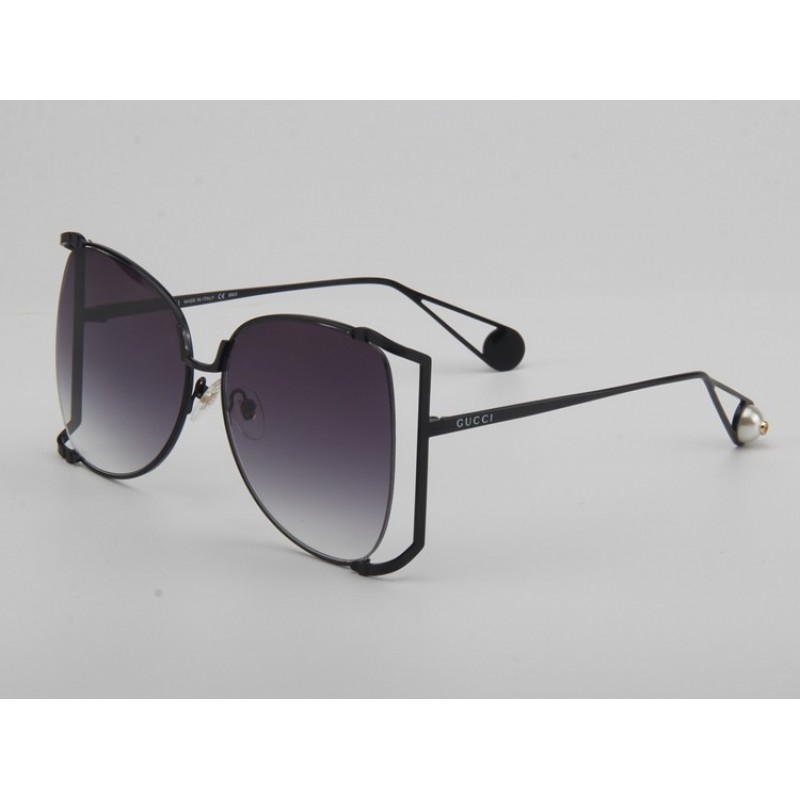 Gucci GG0252S Sunglasses In Black