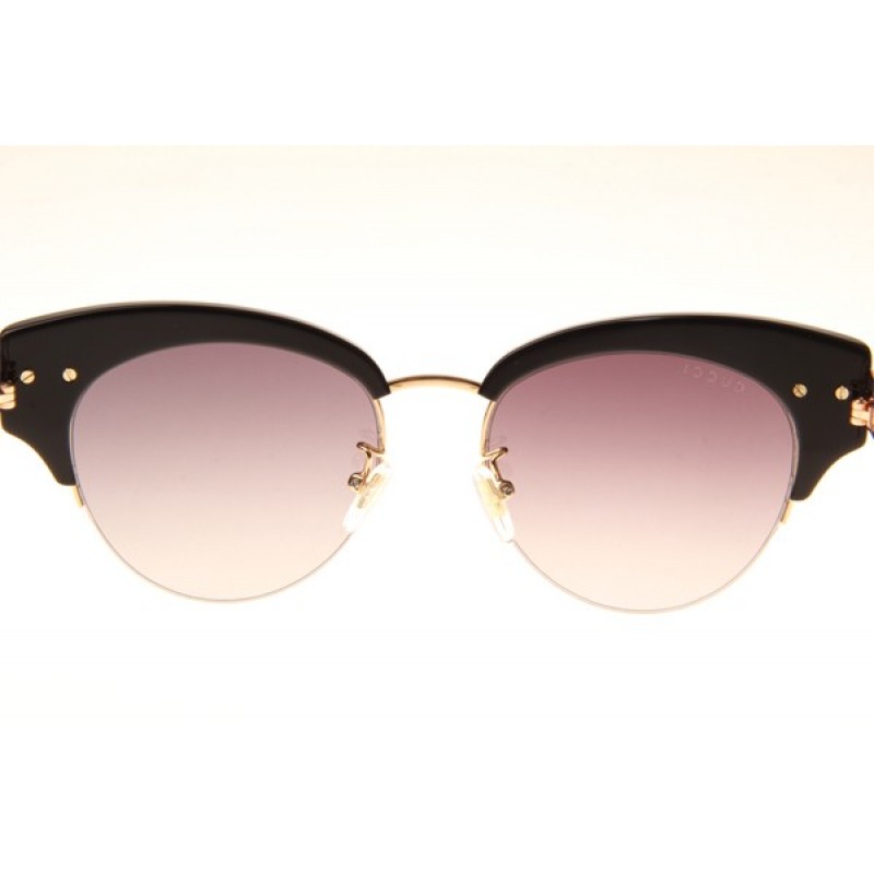 Gucci GG0283S Sunglasses In Black Yellow