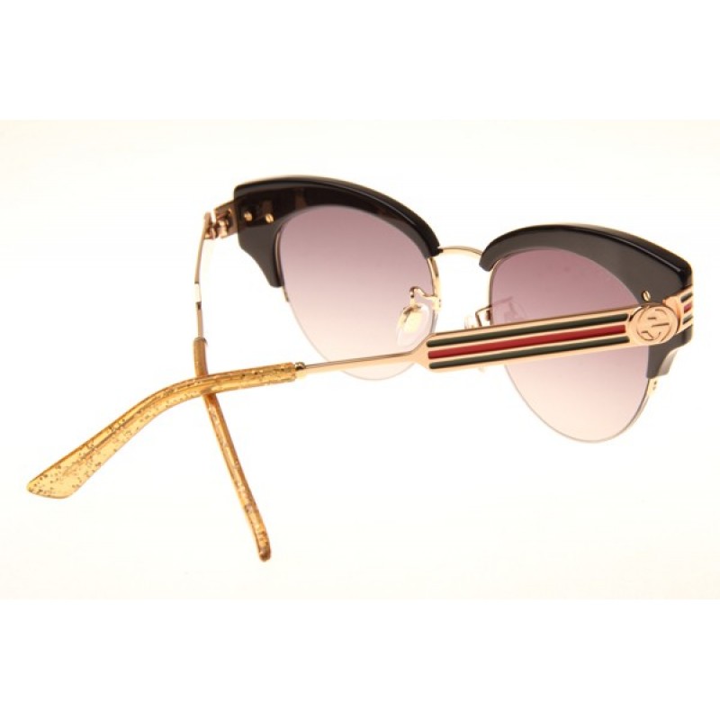 Gucci GG0283S Sunglasses In Black Yellow