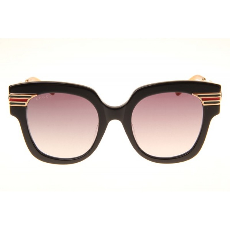 Gucci GG0281S Sunglasses In Black Yellow