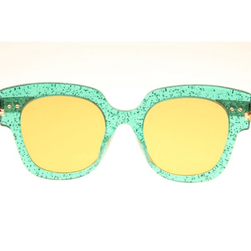 Gucci GG0281S Sunglasses In Green