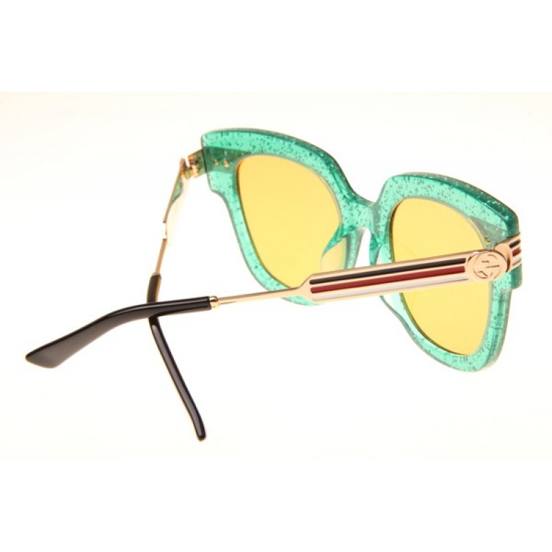 Gucci GG0281S Sunglasses In Green