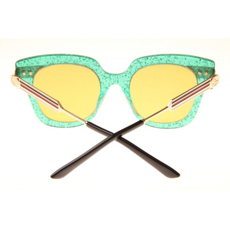 Gucci GG0281S Sunglasses In Green