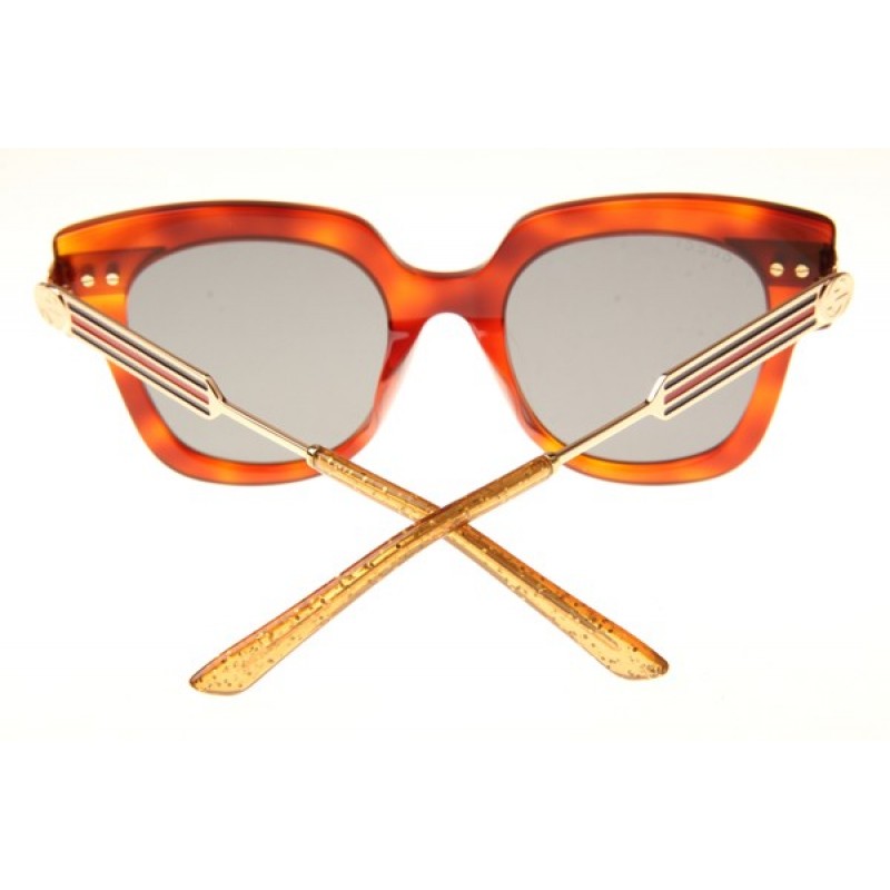 Gucci GG0281S Sunglasses In Light Tortoise