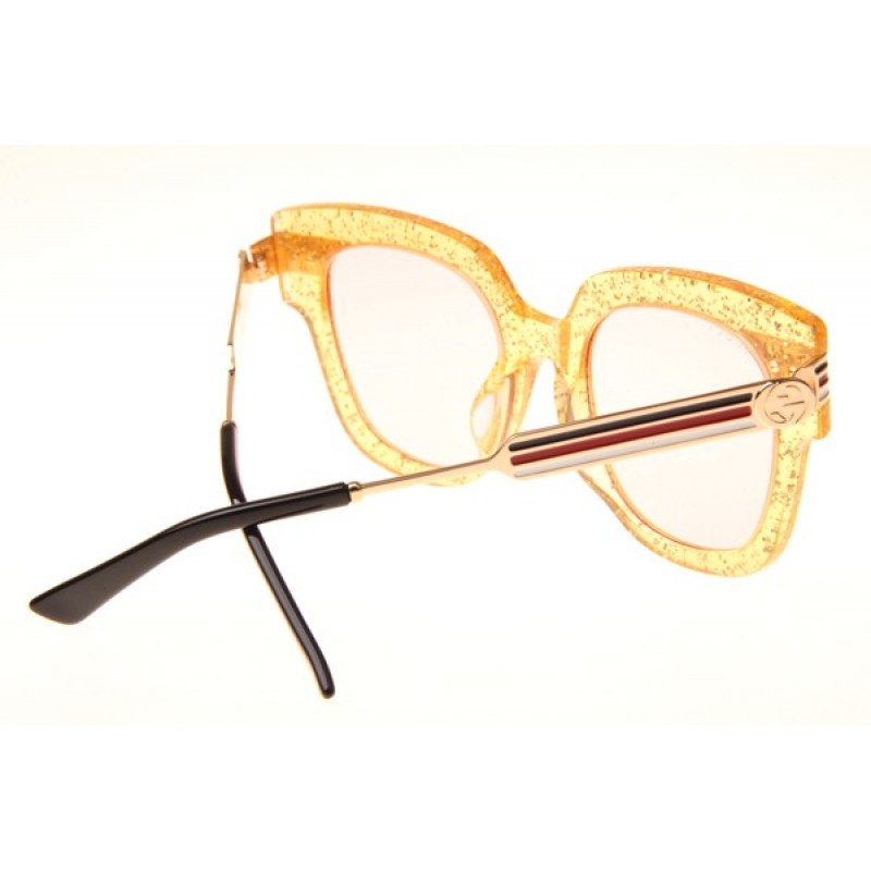 Gucci GG0281S Sunglasses In Yellow