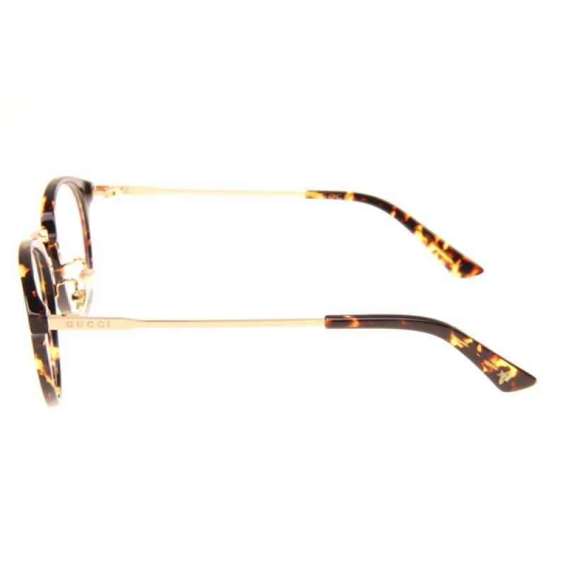 Gucci GG0322O Eyeglasses In Dark Tortoise Gold